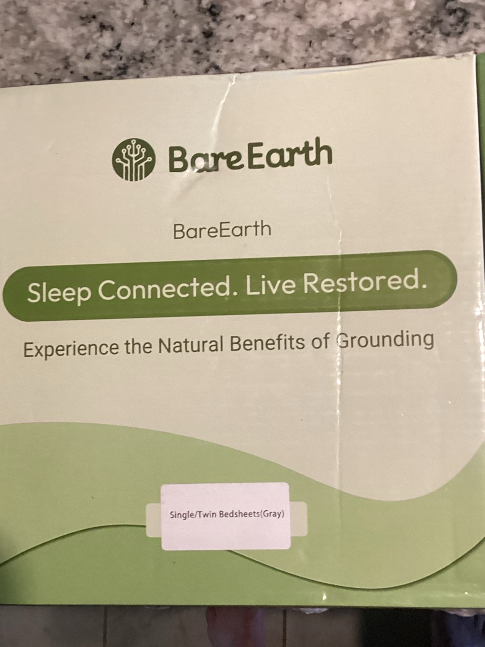 Bare Earth twin grounding sheet